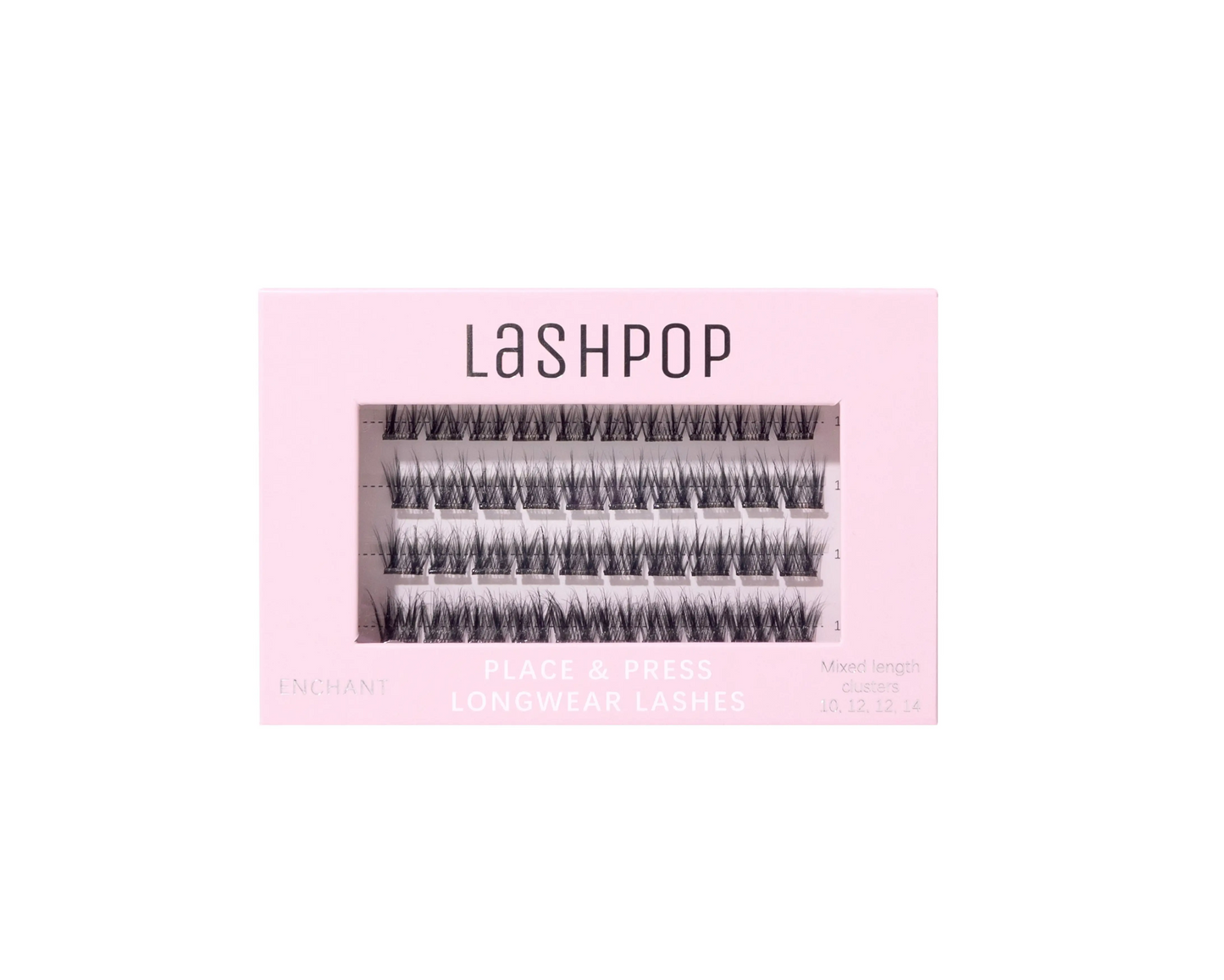 Place & Press Pre glued Lashes - Enchant - LASHPOP