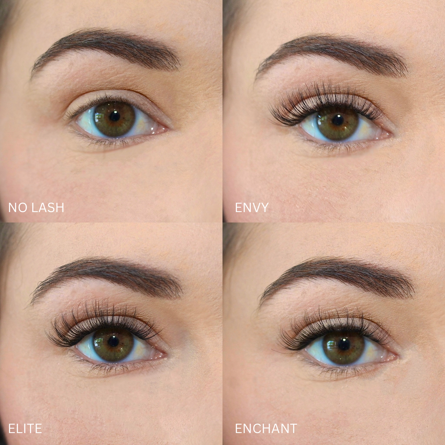 PRE GLUED PRESS ON LASH KIT 40PCS - ENCHANT