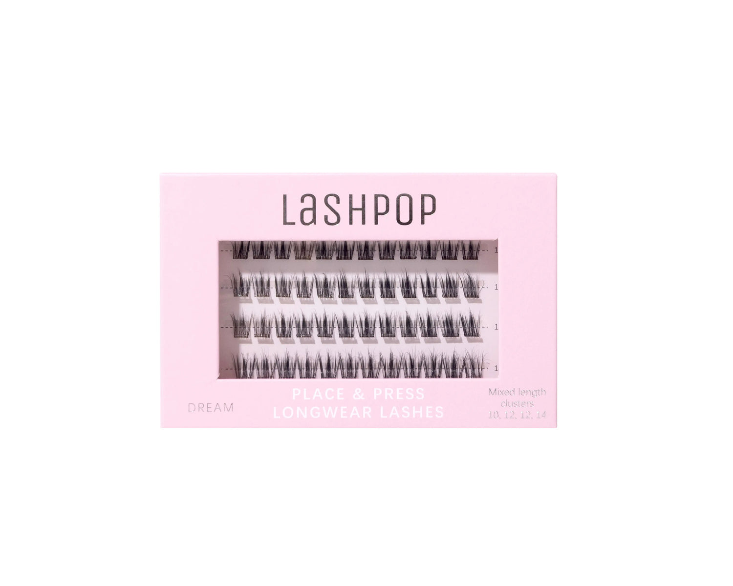 Place & Press Pre glued Lashes - Dream - LASHPOP