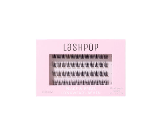 Place & Press Pre glued Lashes - Dream - LASHPOP